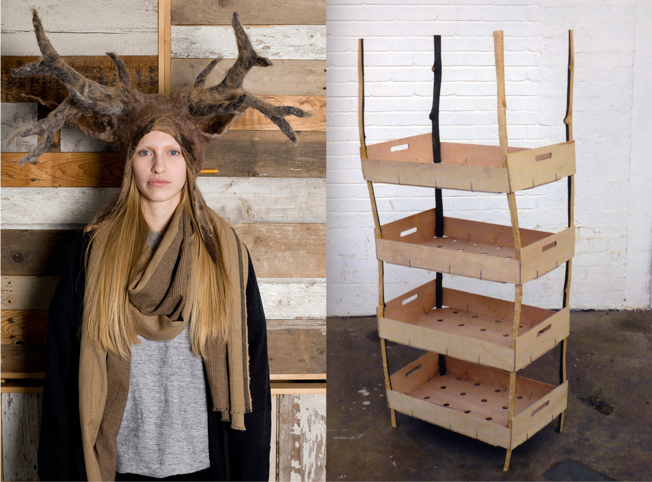 felt hats by barbara keal, photo by imke klee design by peter marigold