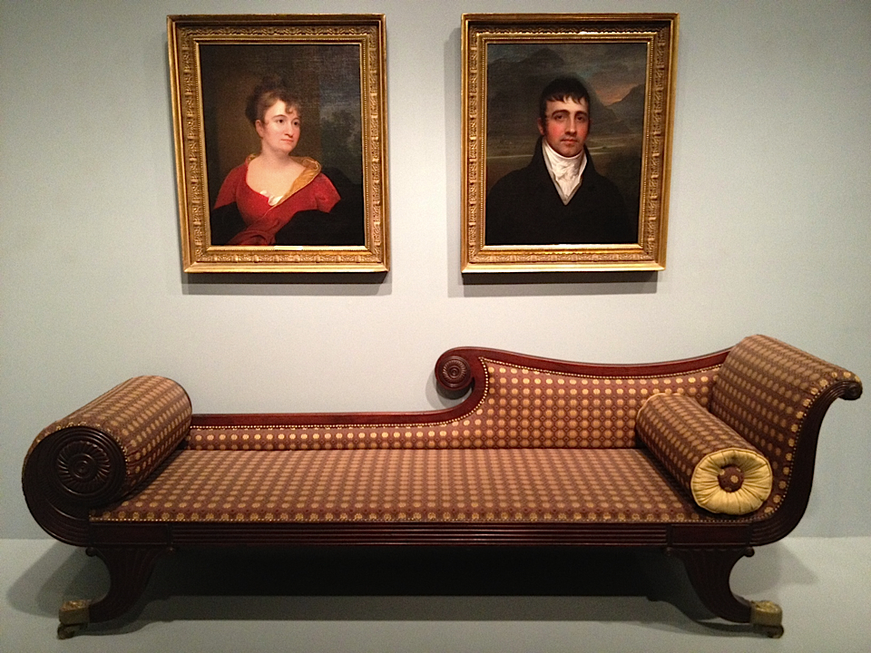 Grecian Couch 1825/40 New Yok or New England - photo by emmanuelle linard