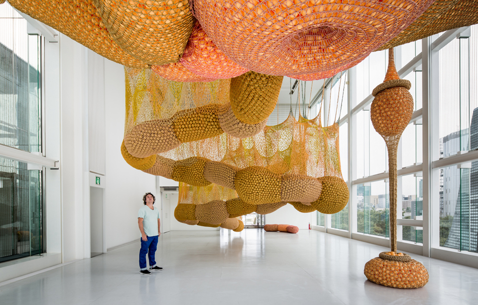 Ernesto Neto at Louis Vuitton Tokyo photo Jeremie Souteyrat 