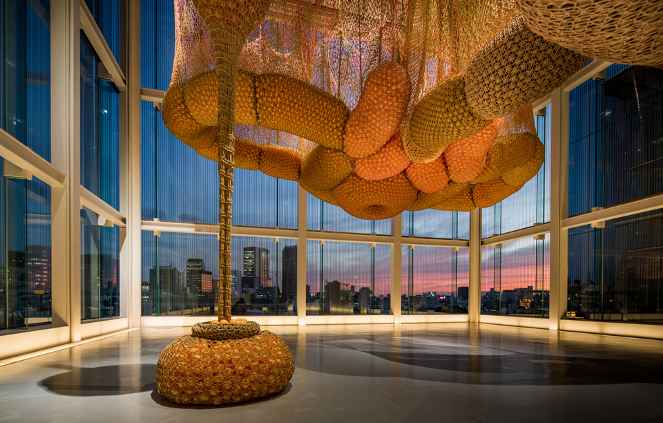 Ernesto Neto at Louis Vuitton Tokyo photo Jeremie Souteyrat 