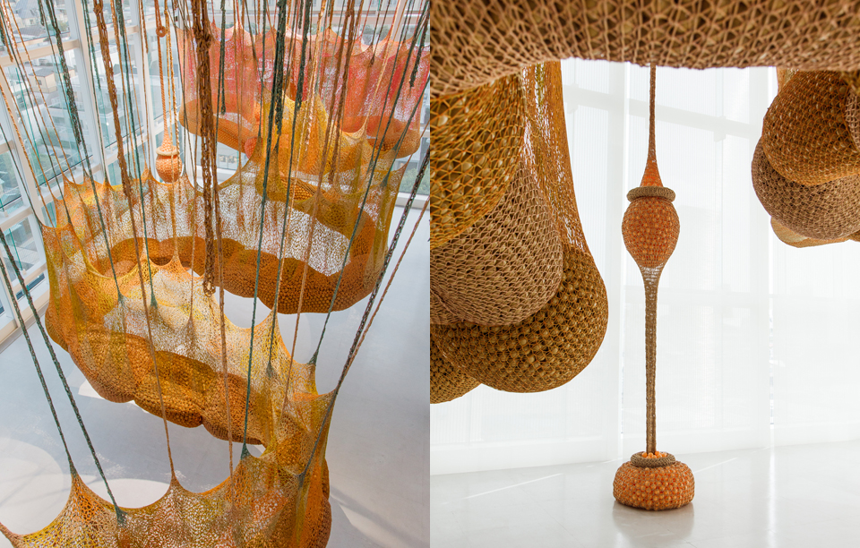 Ernesto Neto at Louis Vuitton Tokyo photo Jeremie Souteyrat 