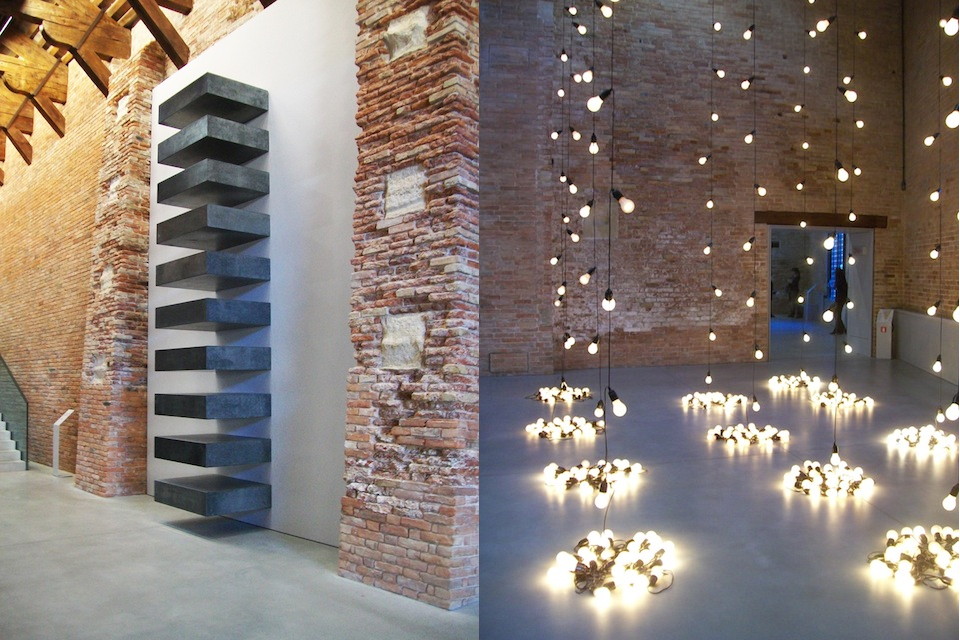 art works : left by judd - right by sturtevant art works : left by judd - right by sturtevant