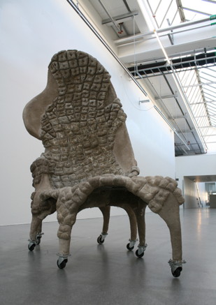 Cow Dung Chair (2008) by Karin Frankenstein